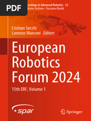 European Robotics Forum 2024 15th Vol1 | PDF | Robotics | Robot