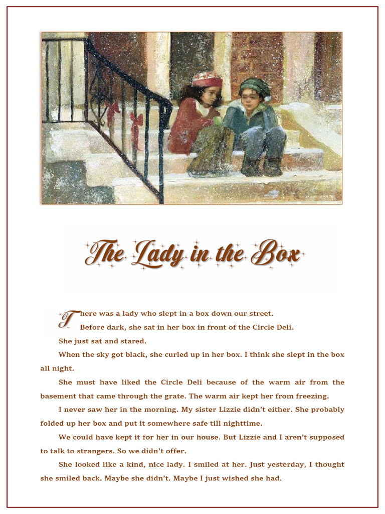 The Lady in The Box Ann Mcgovern | PDF