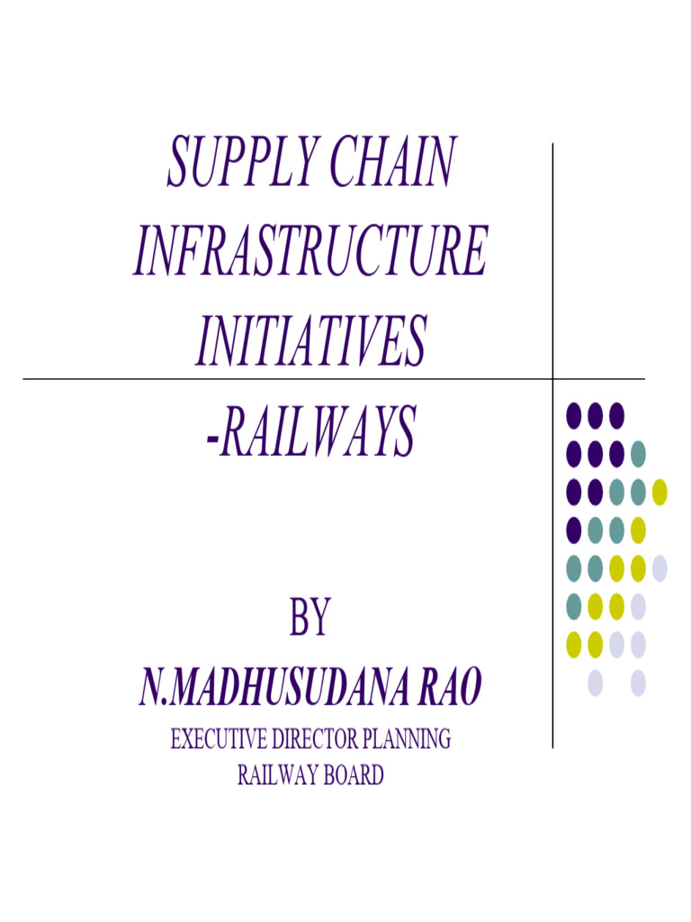 Future Plans Of Railways Pdf Containerization Rail Transport