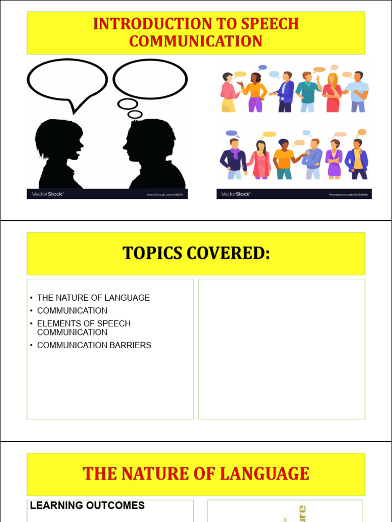 Understanding Language and Communication | PDF | Communication ...