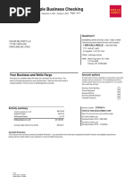 Wells Fargo Personal Bank Statement | PDF | Transaction Account | Fee