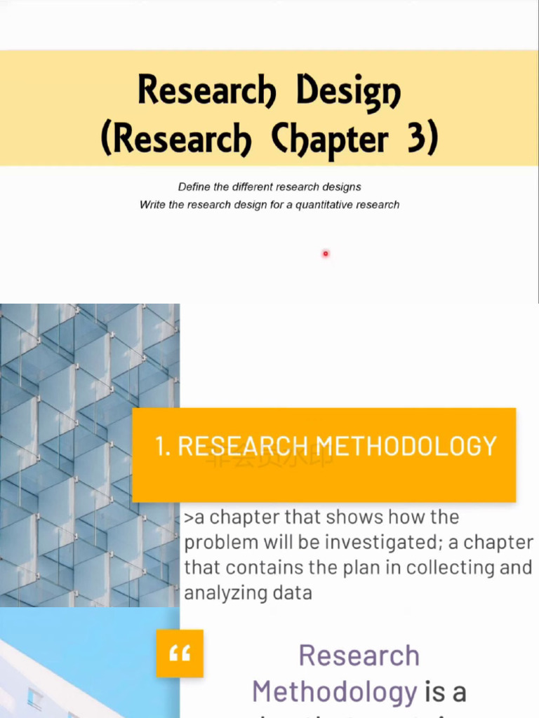 Chapter 3 Research Methodology | PDF