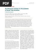 Download CTO Retrograde Technique by Niranjan Reddy SN83752869 doc pdf