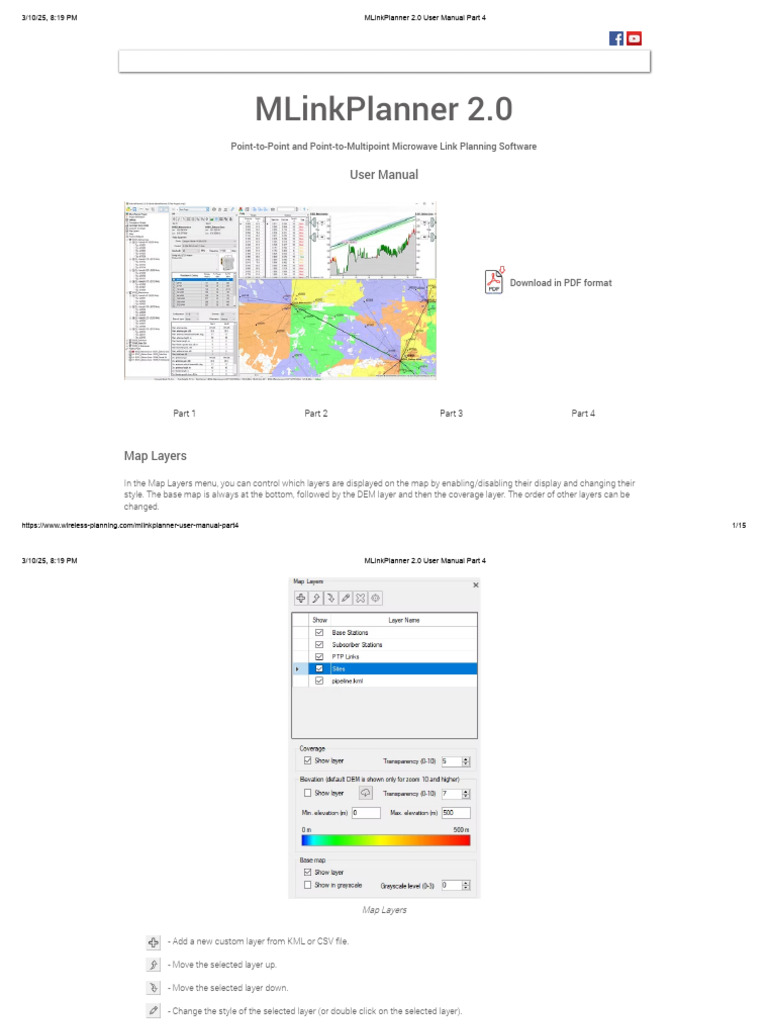 MLinkPlanner 2.0 User Manual Part 4 | PDF | Proxy Server | Computer File