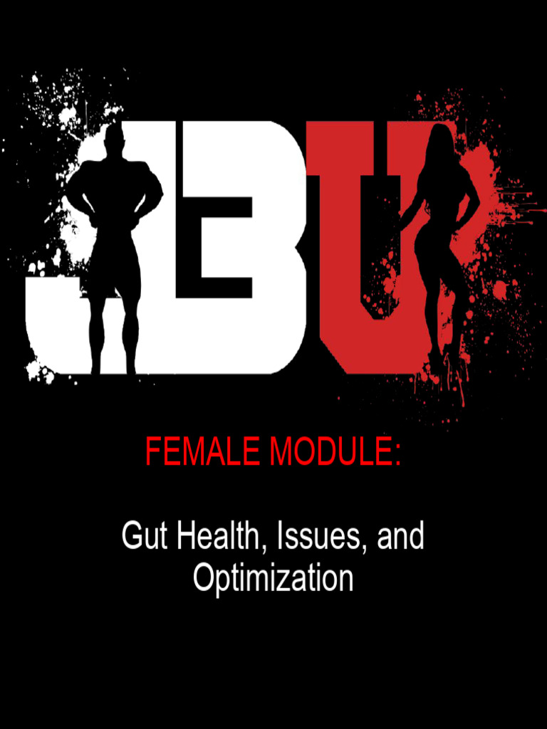 Female Module Gut and Thyroid Health Part 1 | PDF | Gastrointestinal ...