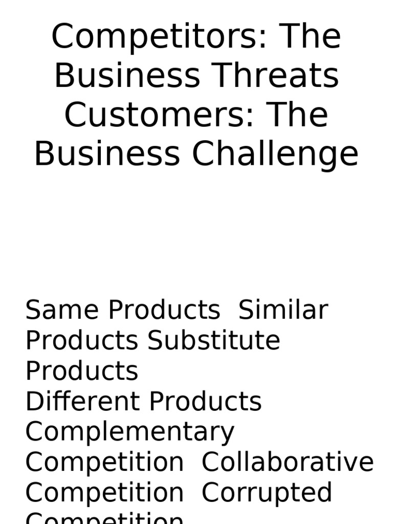 Competitors | PDF