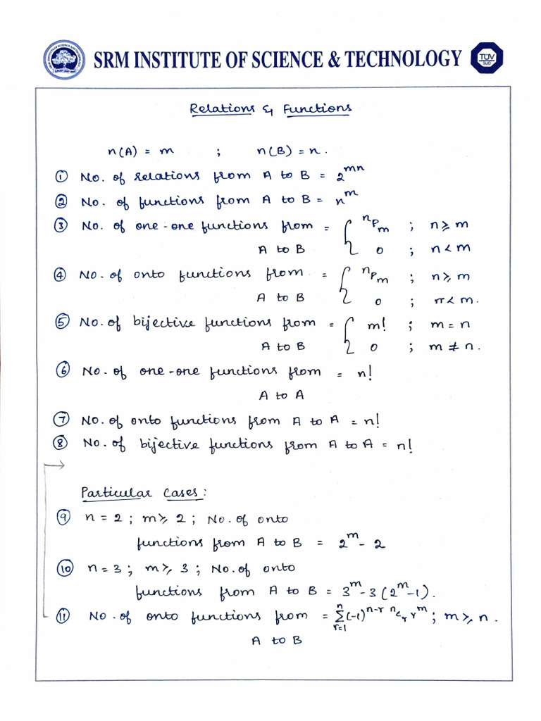 Maths Formulas Pdf