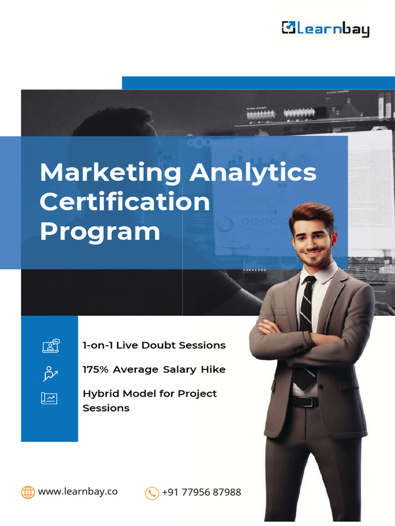 Marketing Analytics Certification Overview | PDF | Statistics | Mongo Db