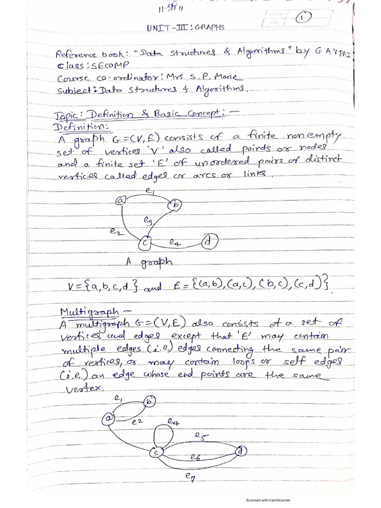 DSA-Unit3-Handwritten_Notes | PDF