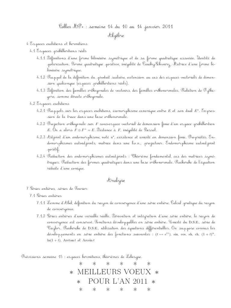 Colle 14 | PDF