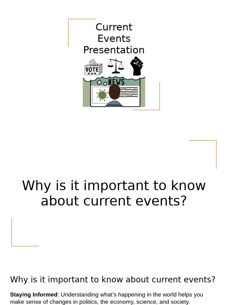 Importance of Current Events Awareness | PDF | News | Psychology