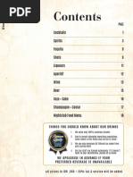 SHiSHi Drink Menu 16 March | PDF | Scotch Whisky | Martini (Cocktail)