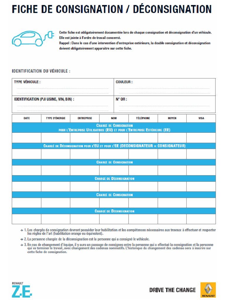 Consignation-Deconsignation FR | PDF