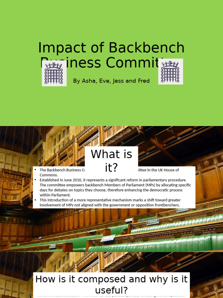 Backbench Business Committee Insights | PDF | Mental Health | Member Of ...