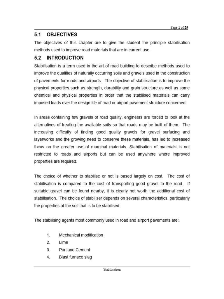 Ligno Road Binder and Lime Stabilisation | PDF | Lime (Material) | Cement