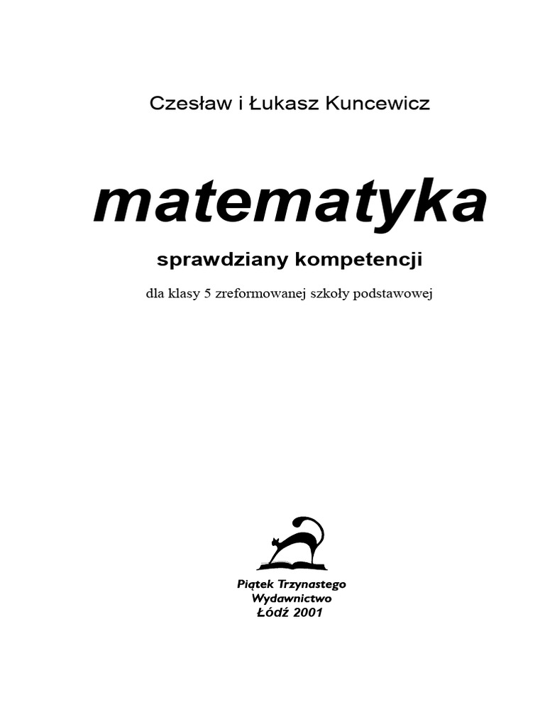 11 SP Kom Mat KL 5 Podst | PDF