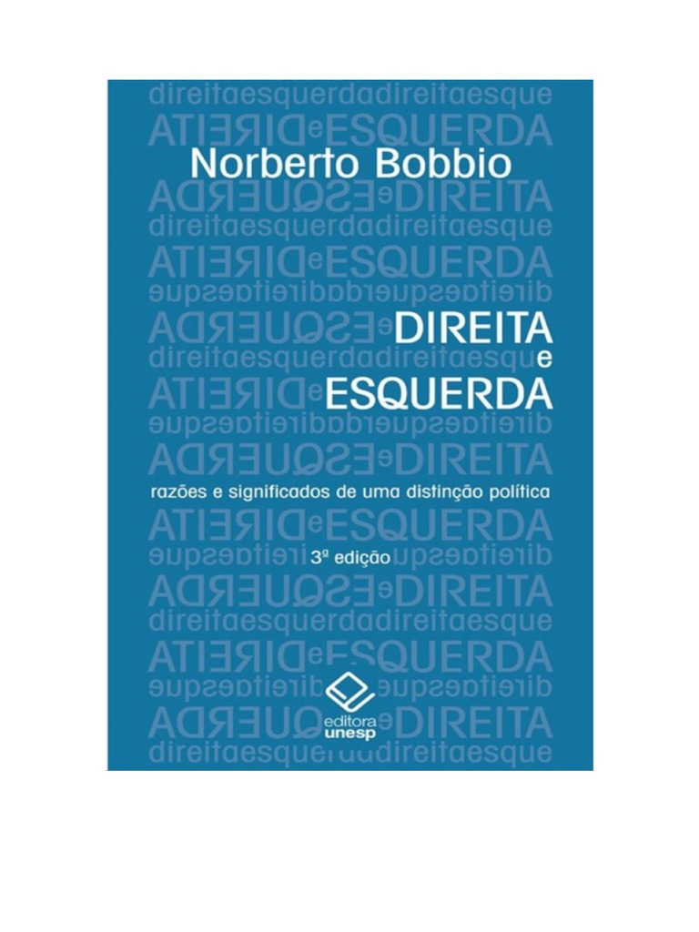 Direita e Esquerda ... by Norberto Bobbio | PDF