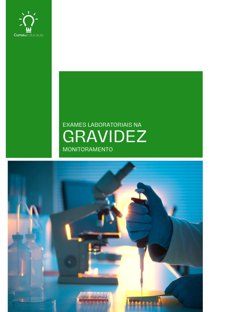 Exames Laboratoriais no Pré-Natal | PDF | Gravidez | Creatinina