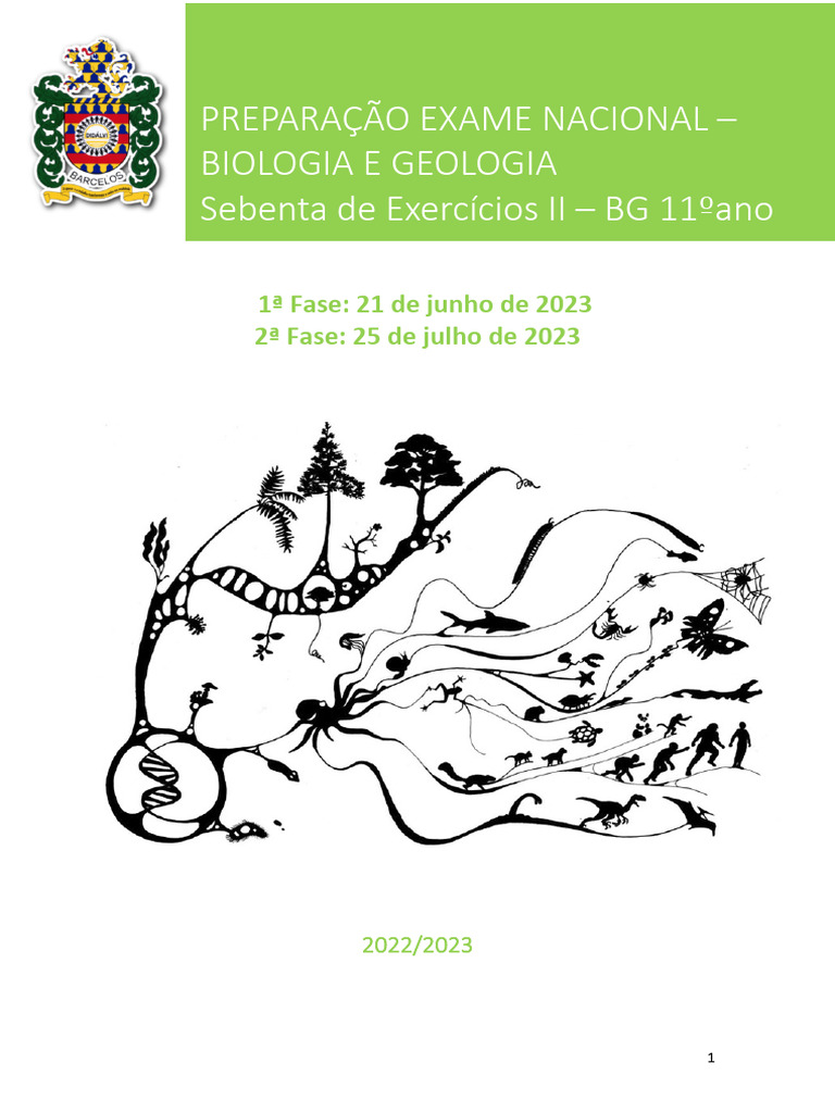 Sebenta_BG11_2023_Versão alunos | PDF | Ciências naturais | Natureza