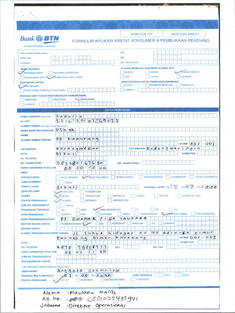 Contoh Bekas Fatma | PDF