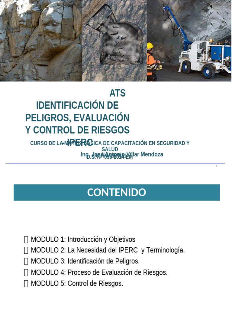 Iperc - Importancia Del Ats | PDF | Riesgo | Evaluación de riesgos