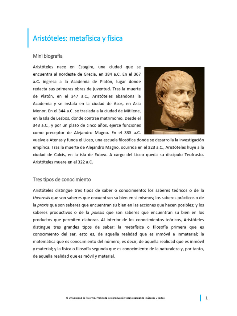 0081 APU Aristoteles 201Q v1-1 | PDF | Aristóteles | Teoría de sustancias