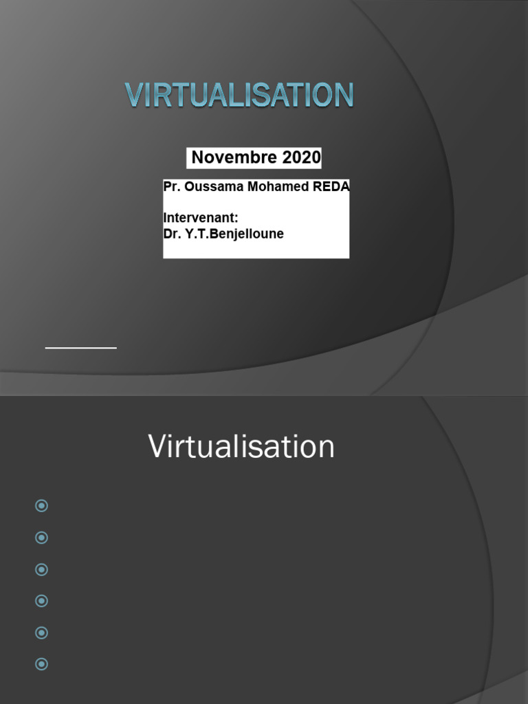 Introduction à la virtualisation en cloud | PDF | Virtualisation | VMware