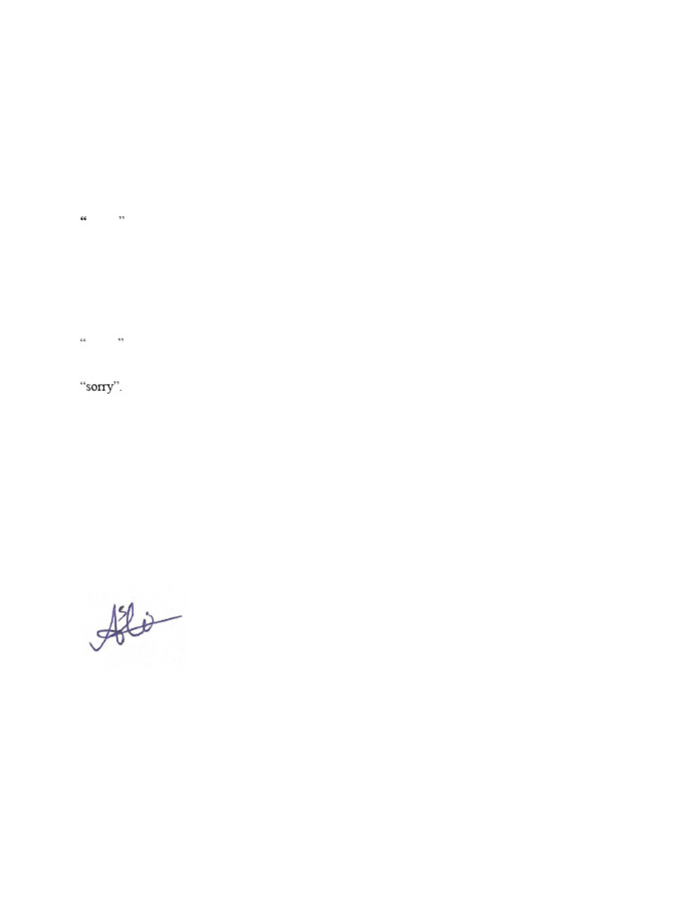 Friendship Agreement Between Ali and MarZi | PDF