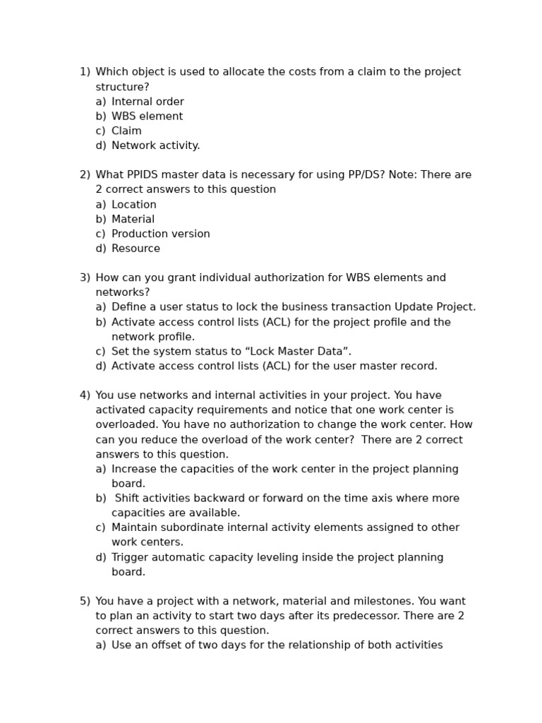 Project Management Authorization and Planning | PDF | Project ...