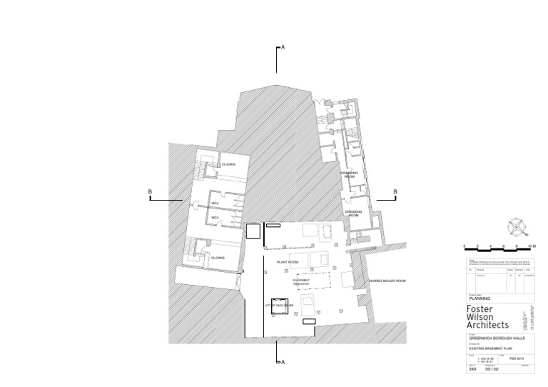 540.00 02 - Existing Basement Plan-236587 | PDF