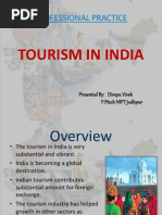 Professional Practice: Tourism in India