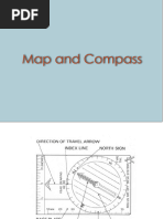 Plotting Bearings on Survey Maps | PDF | Compass | Force