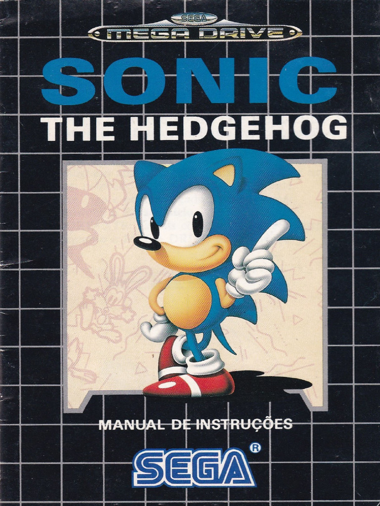Sonic The Hedgehog MD PT Manual | PDF