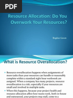 Resource Allocation