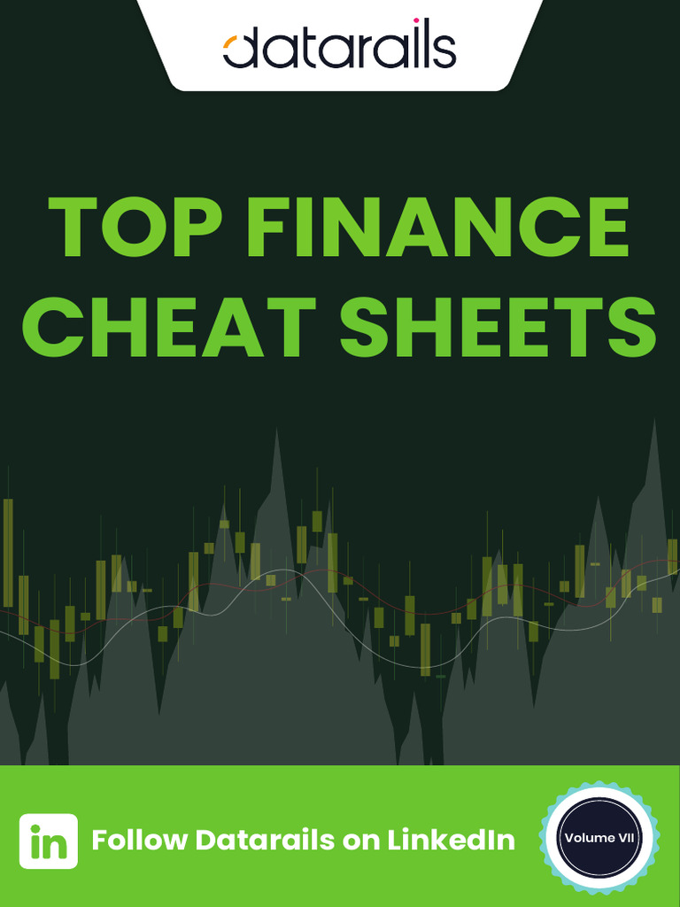 Essential Finance Cheat Sheets Volume VII | PDF