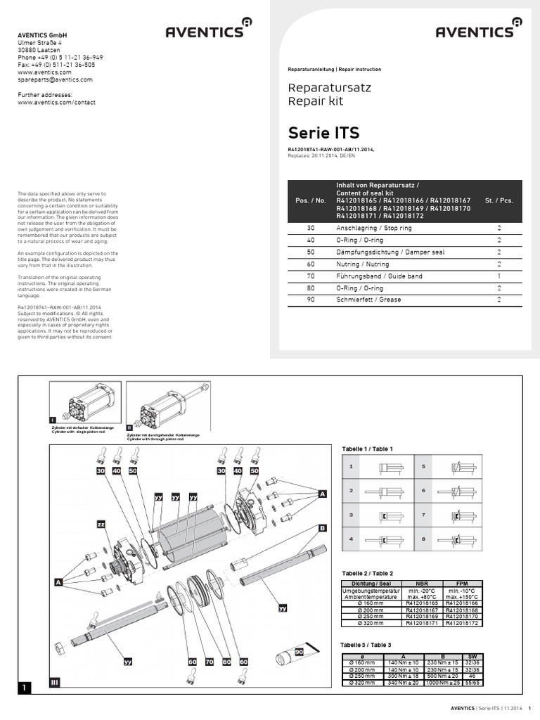 Spare Parts Its r412018741 | PDF