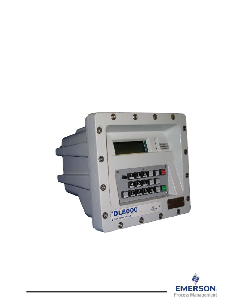 DL8000 Preset Controller Manual | PDF | Programmable Logic Controller ...