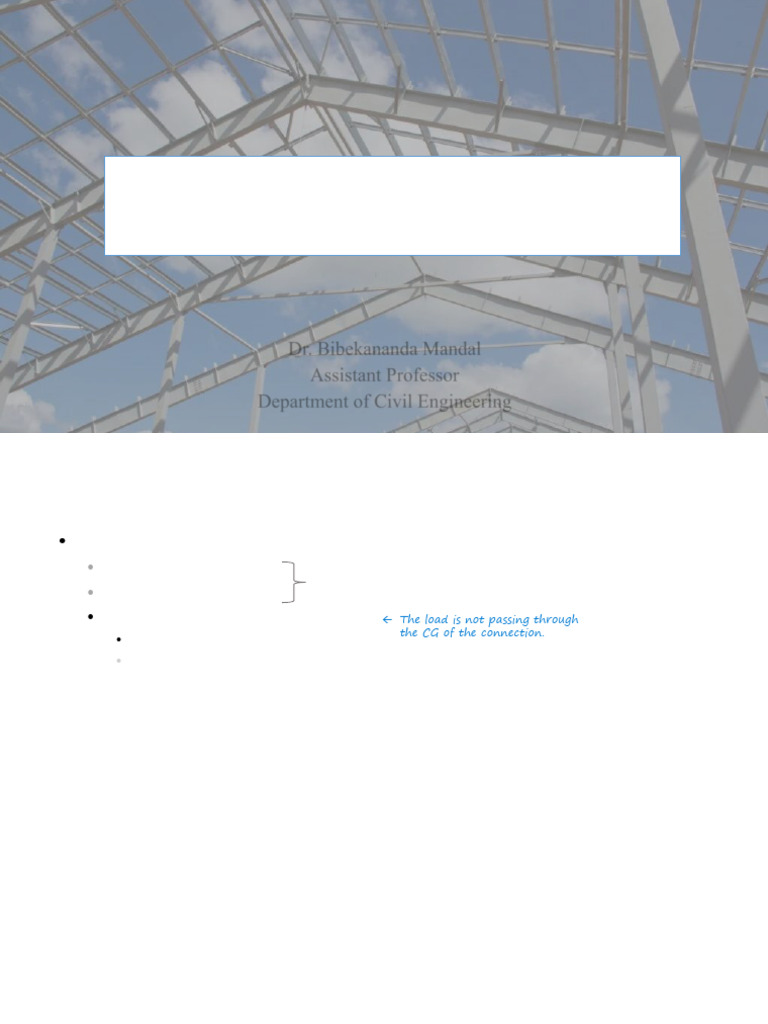 Steel Structure Connection Design Guide | PDF | Torque | Applied And ...