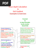 Scour Depth Calculations per IS Code | PDF | Earth Sciences | Civil ...
