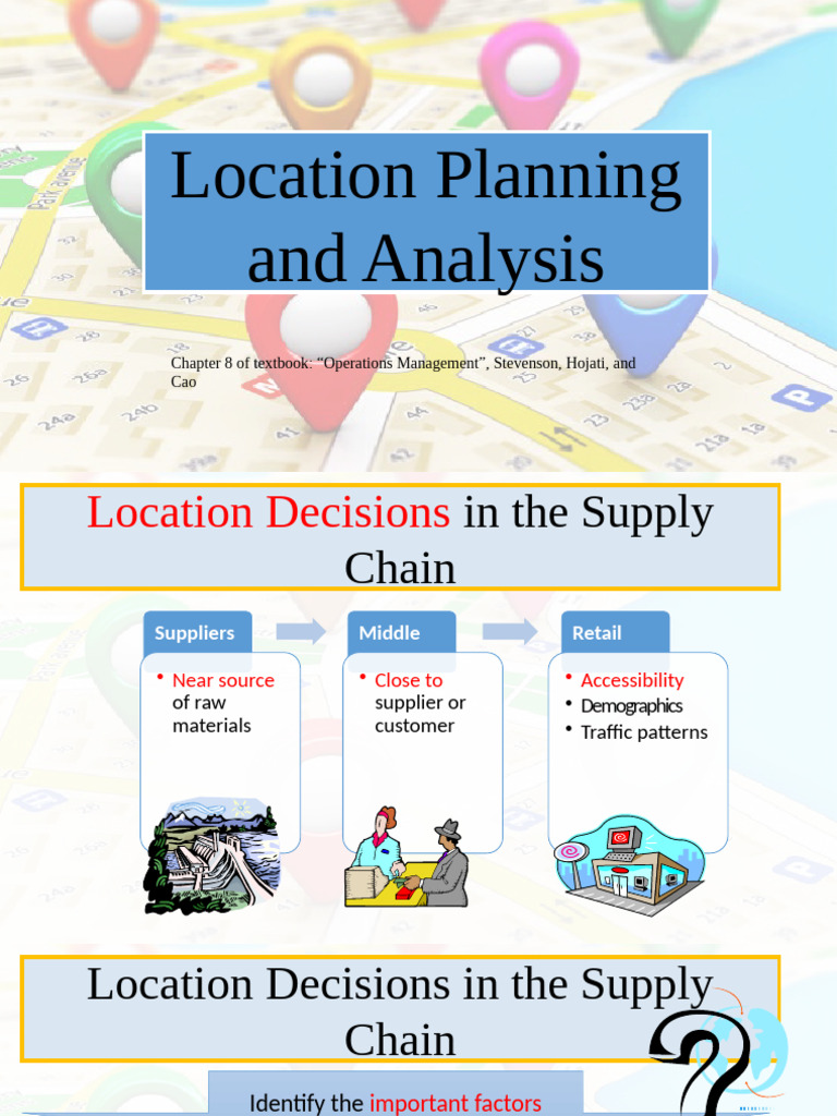 Topic 6 - Location Planning and Analysis | PDF | Profit (Economics ...