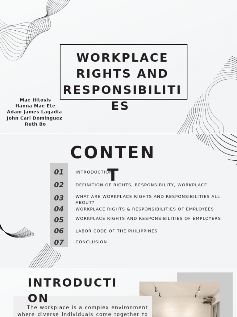 Understanding Workplace Rights & Responsibilities | PDF | Employment ...