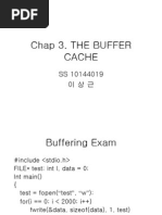 Chap 3. The Buffer Cache