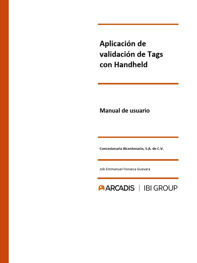 Manual de Validación de Tags RFID | PDF | Identificación de frecuencia ...