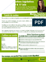 Comité de soutien Marine Tondelier 2012 PDF