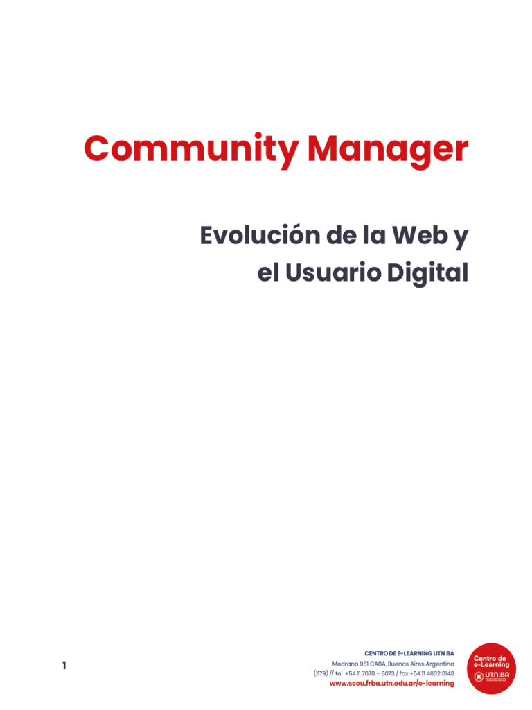 Evolución de la Web y Redes Sociales | PDF | Red mundial | Internet y web