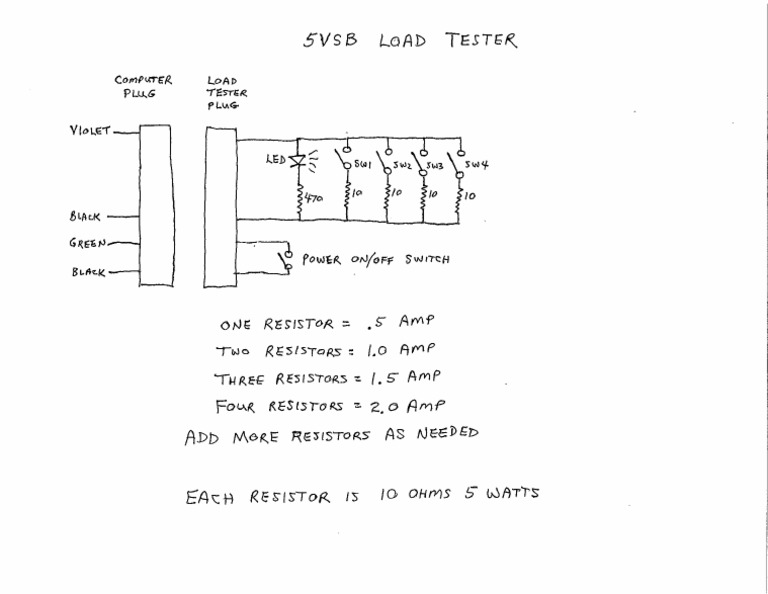 5VSB Load Tester | PDF