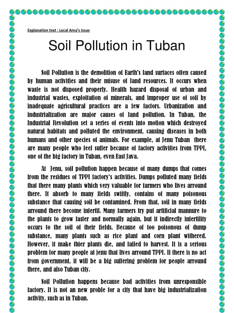 case study on soil pollution pdf