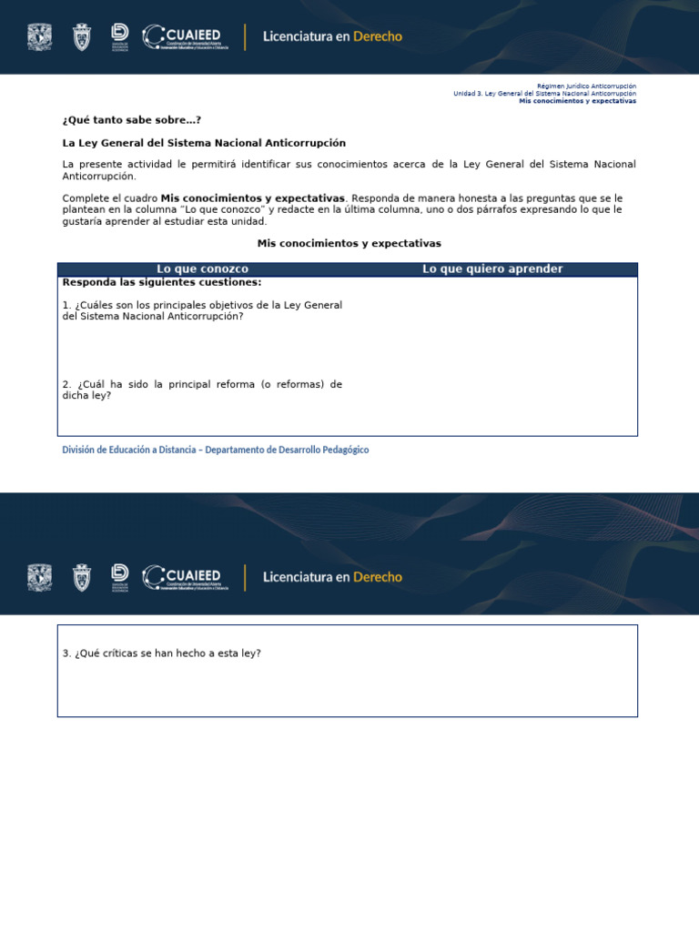 ¿Qué Tanto Sabe Sobre ? La Ley General Del Sistema Nacional ...