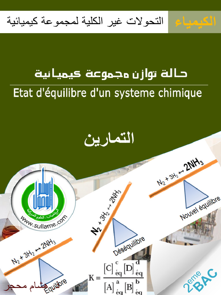 Etat D'équilibre D'un Systeme Chimique-Exercices | PDF