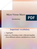 Microvs Macro